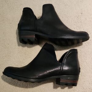 Sorel Black Ankle Boots